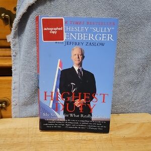 Highest Duty Hardcover Book-Autographed Copy